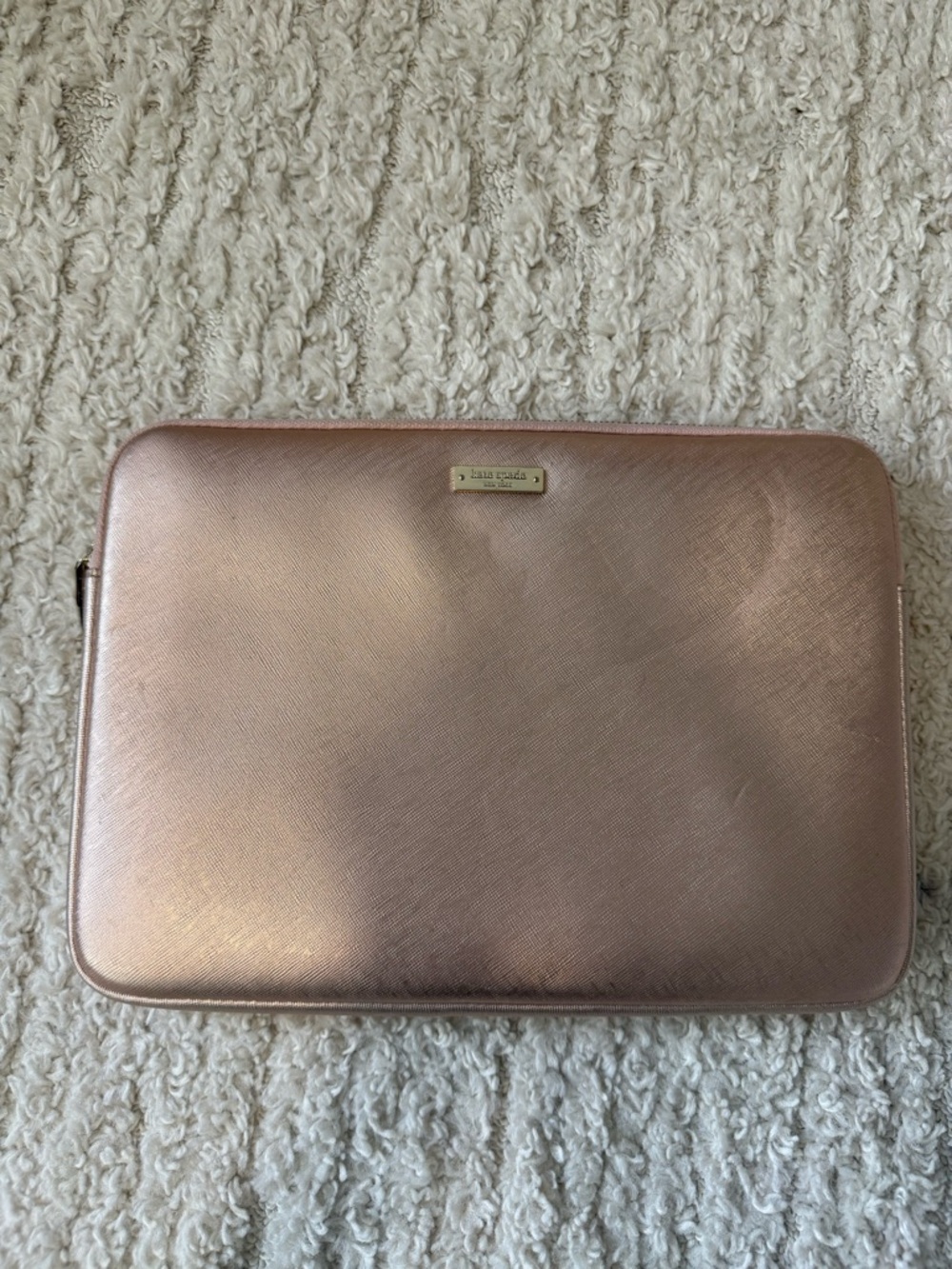 Kate Spade MacBook/Laptop Case in Rose Gold